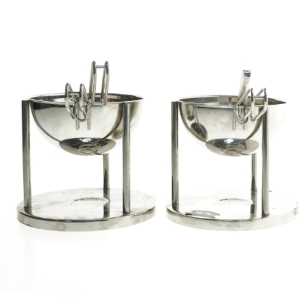 2 Saucegryder på stativ fra Menu (str. Ø. 15 cm. 2 styk)