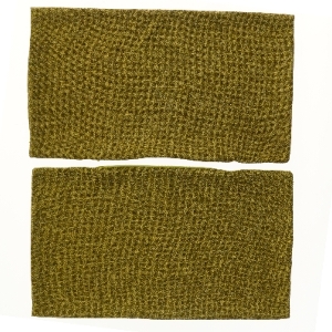 Oliven-grønne pudebetræk (str. 57x33 cm)