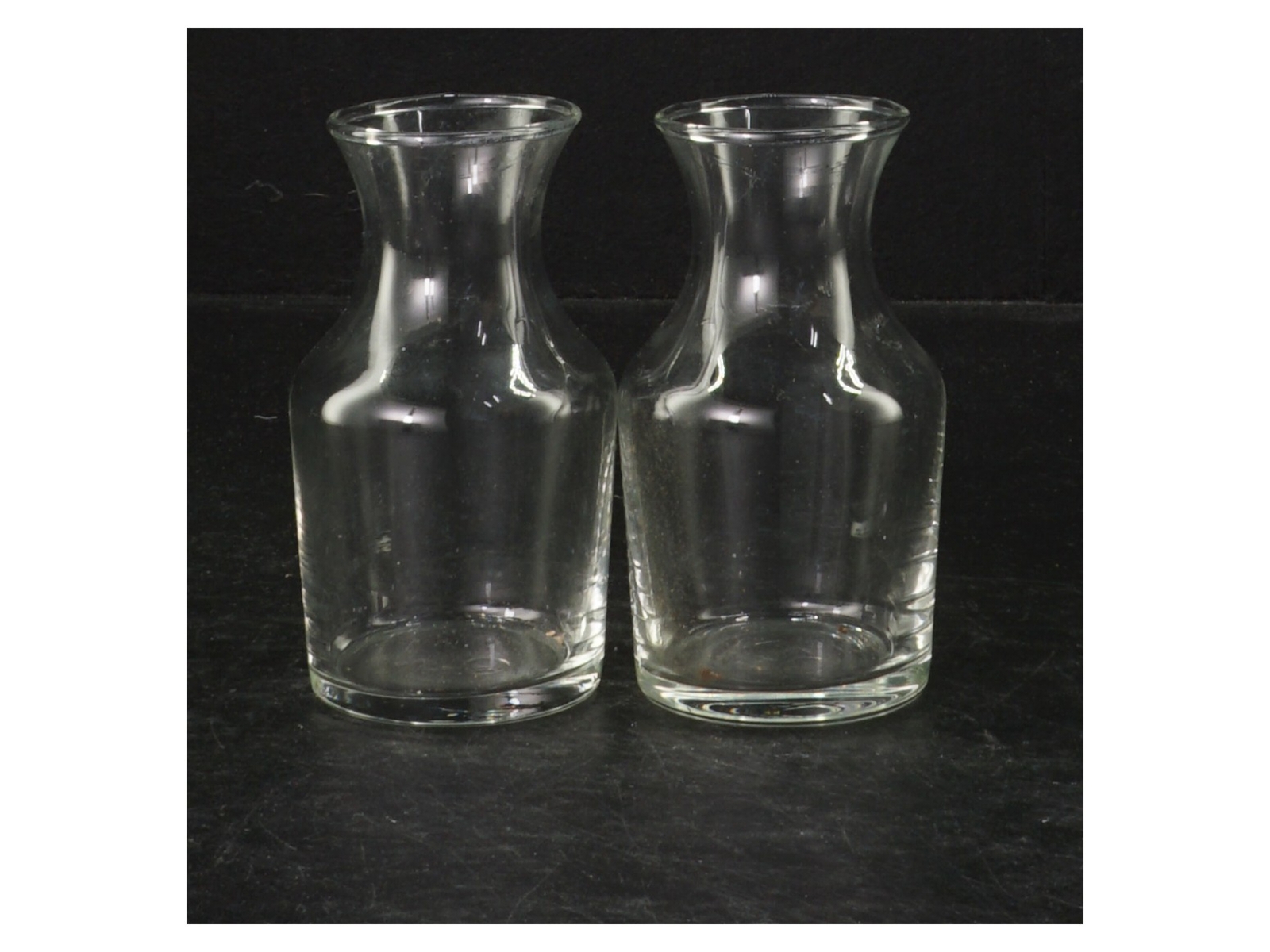 Glasvaser, 2 stk. (str. 10 cm)