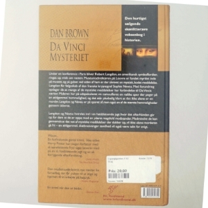 Da Vinci Mysteriet af Dan Brown (Bog)
