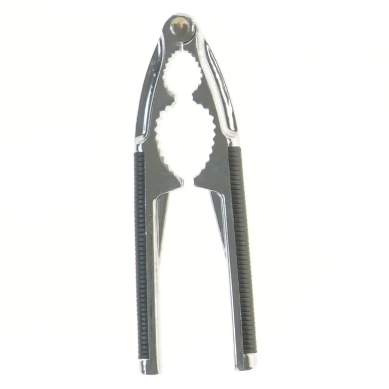 Nøddeknækker med gummihåndtag (str. 15,5 cm)