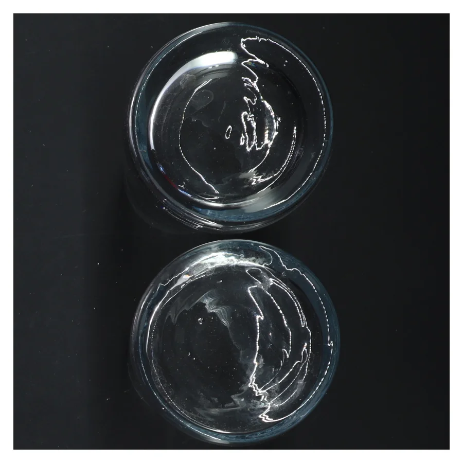 Glasvaser, 2 stk (str. 15 cm. 2 styk)