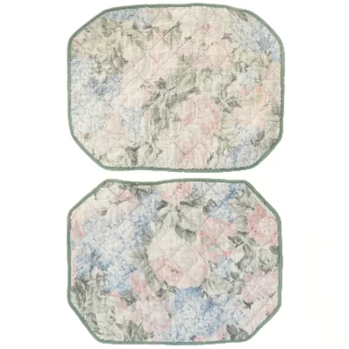 Blomstret dækkeservietter (str. 30x40 cm)