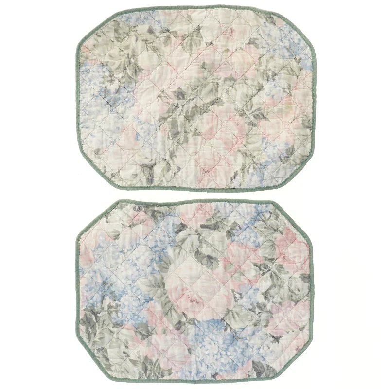 Blomstret dækkeservietter (str. 30x40 cm)