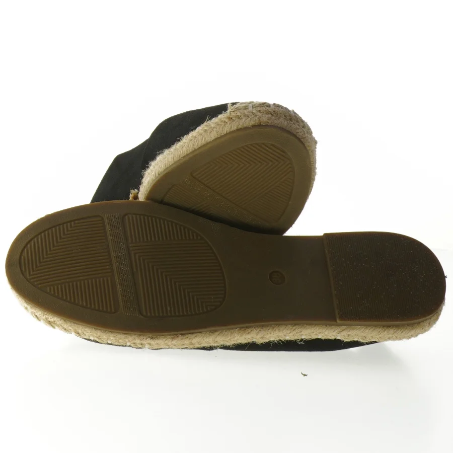 Sorte espadriller fra VRS (str. 38 )
