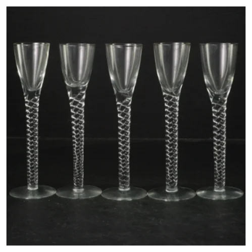 Snapseglas, 5 styk (str. 16,5 cm. 5 styk)