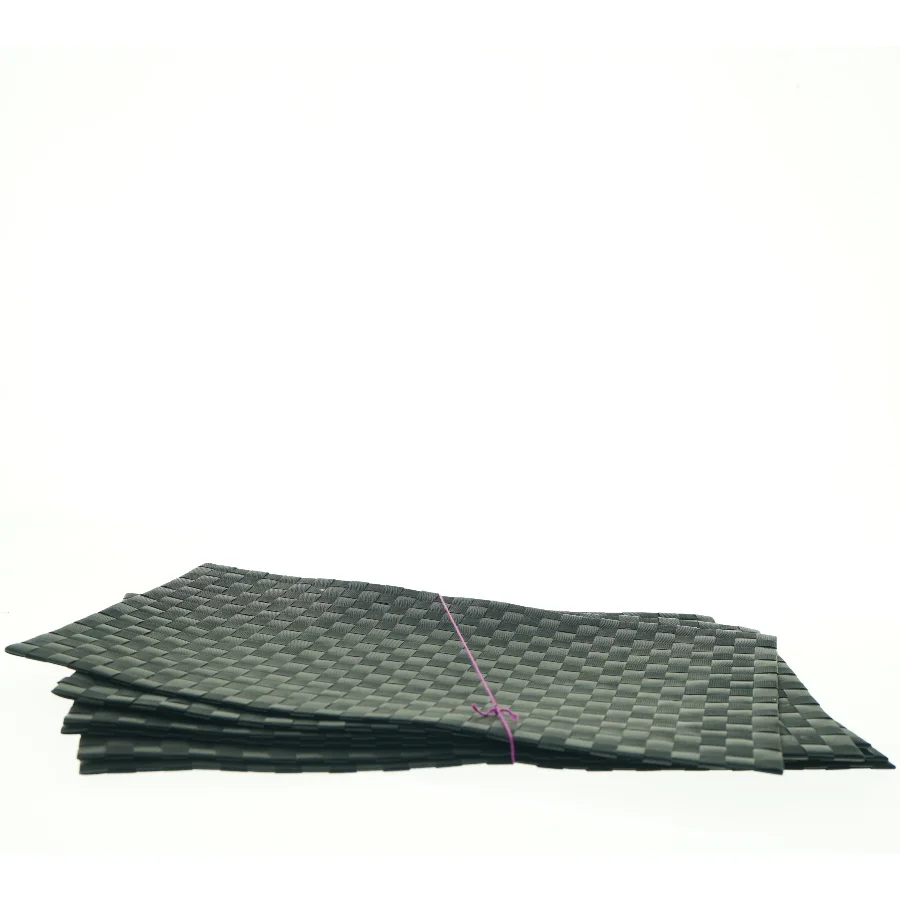 Sorte dækkeservietter (str. 45 x 30 cm)