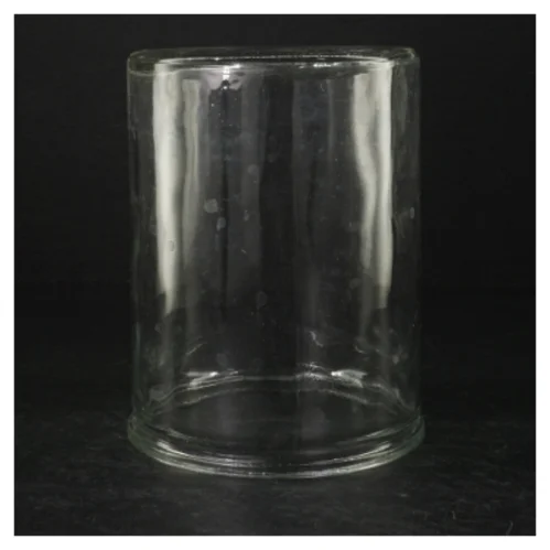 Glasvase (str. H. 17,5 cm. ø. 13,5 cm)