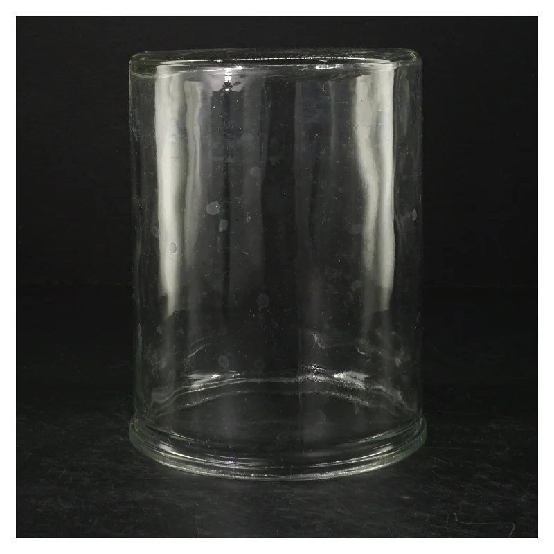 Glasvase (str. H. 17,5 cm. ø. 13,5 cm)