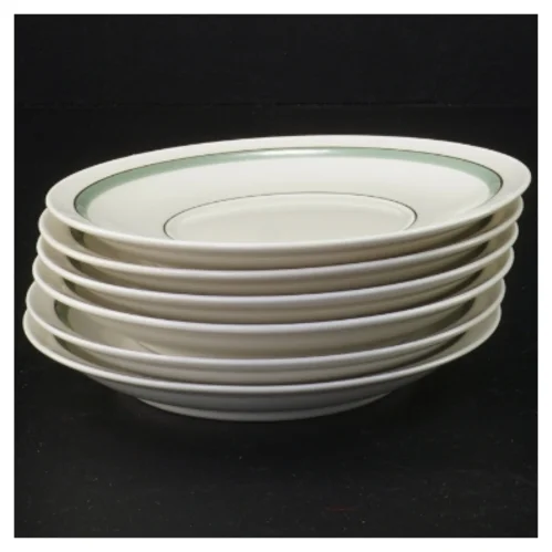 6 Porclænstallerkener fra Royal Copenhagen (str. Diameter 14 cm)