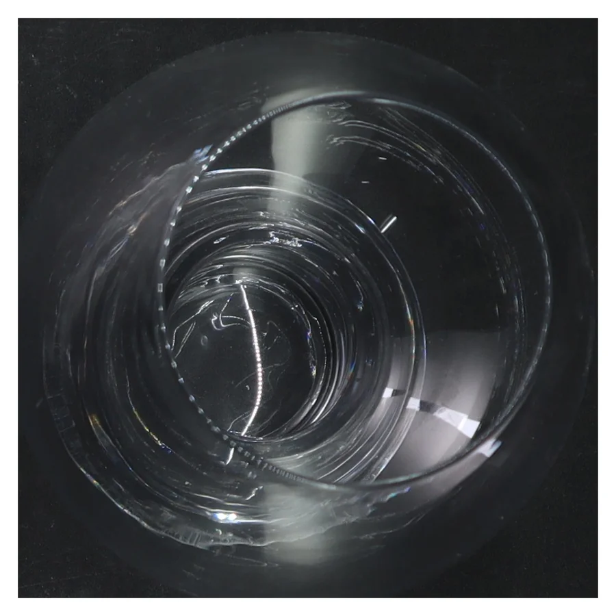 Glasvase (str. H 20 cm)