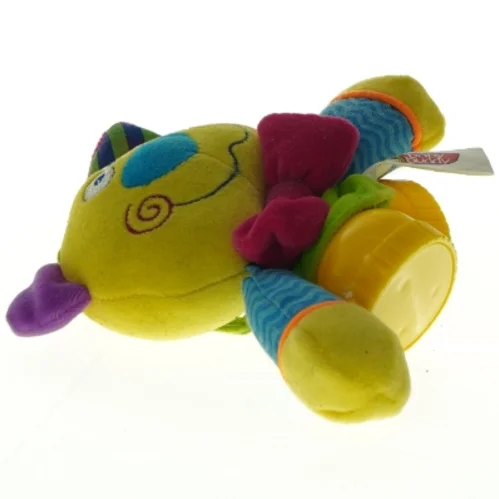 Farverig tøjdyr spille musik fra Baby Buddy (str. 14 cm)