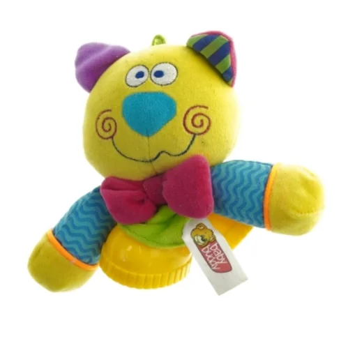 Farverig tøjdyr spille musik fra Baby Buddy (str. 14 cm)