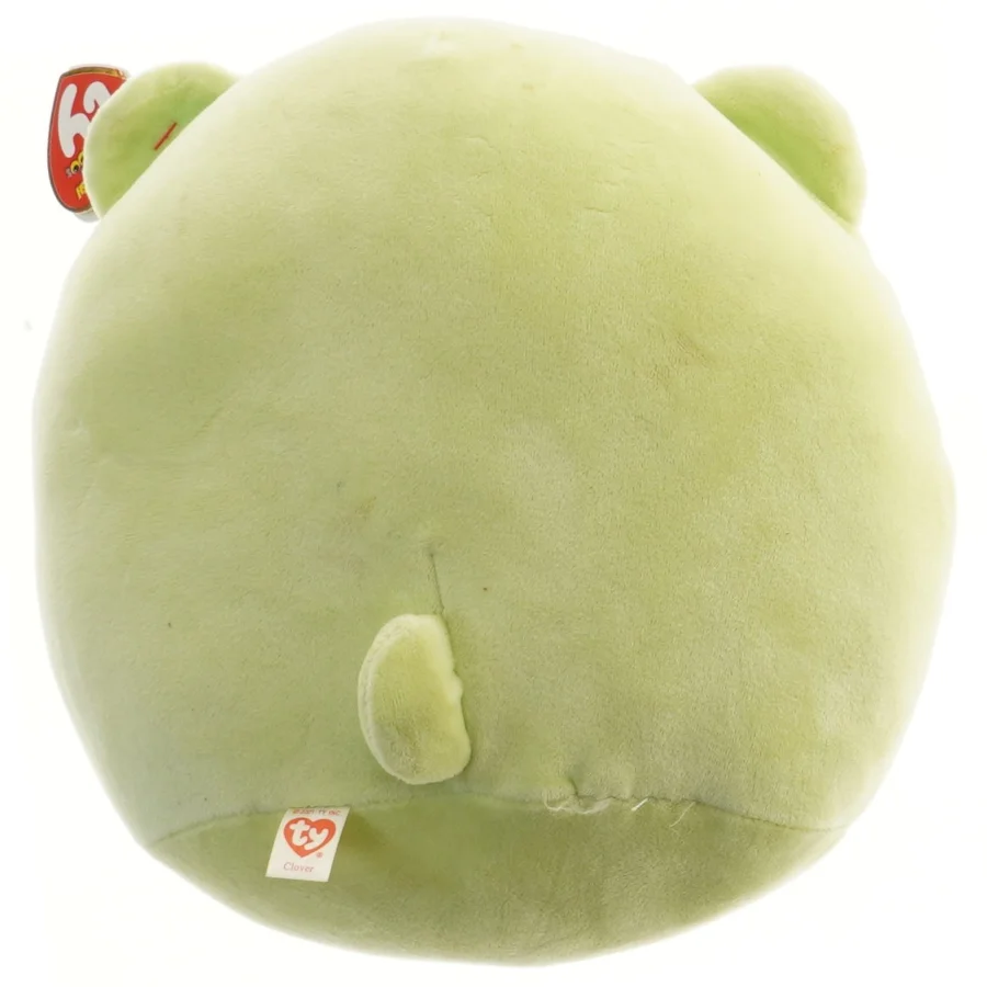 Rund plysdyr med ansigt fra Ty (str. 24 cm)