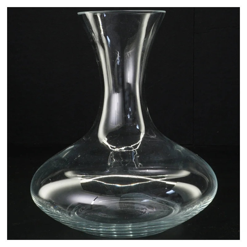 Glaskaraffel fra måske Holmegaard (str. 21 x 19 cm)