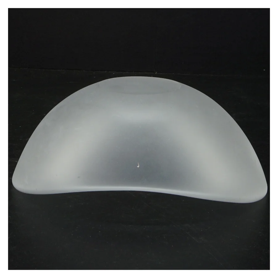 Mat glasfad fra Royal Copenhagen (str. 19 x 14,5 x 7,5 cm)