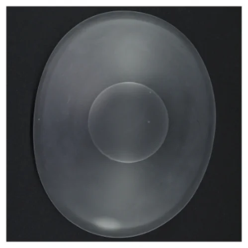 Mat glasfad fra Royal Copenhagen (str. 19 x 14,5 x 7,5 cm)