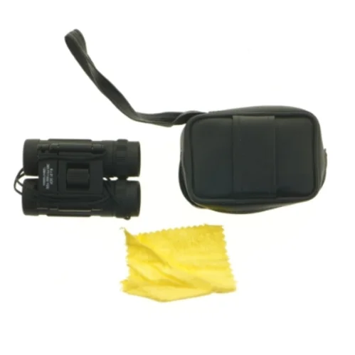 Kikkert med taske og rengøringsklud (str. 9 x 6 x 3 cm)