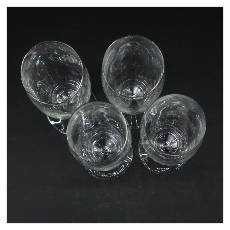 Sæt med 4 ølglas fra Eva Solo (str. Ø. 7 cm. længde. 23 cm. 4 styk)