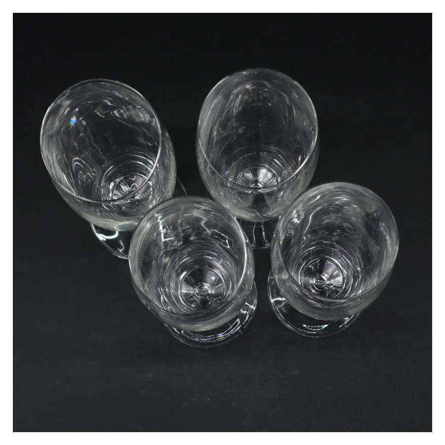 Sæt med 4 ølglas fra Eva Solo (str. Ø. 7 cm. længde. 23 cm. 4 styk)