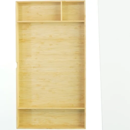 Skærmhylde med skuffe- og hyldeenhed til opbevaring fra IKEA ELLOVEN