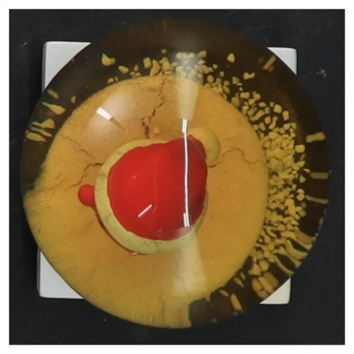 Snemand Hoptimist? snekugle på base (str. 8x5 cm)