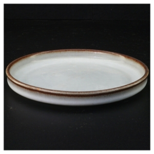 Keramiktallerken fra Søholm Stentøj (str. Ø 18 cm)