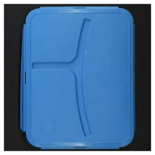 Madkasse med flere rum (str. 23 x 18 x 5 cm)