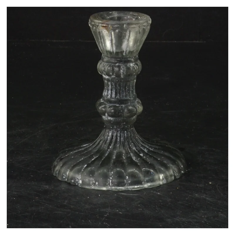 Glas Lysestage (str. 9x8,5 cm)