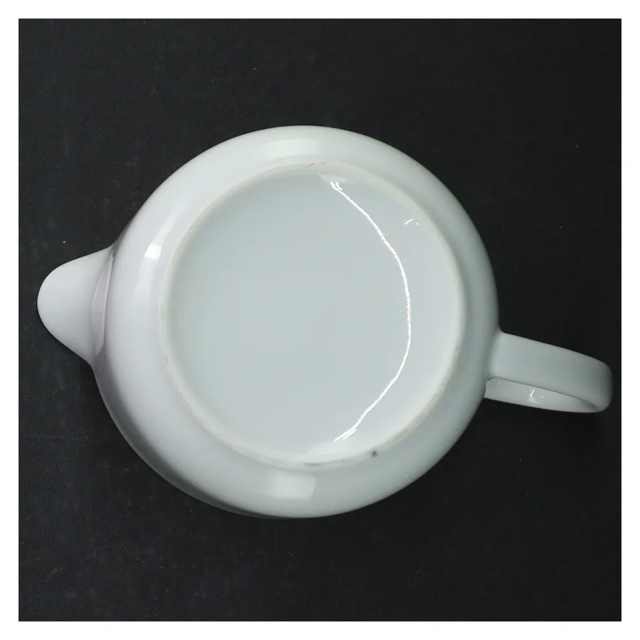 Hvid porcelænskande (str. 11 cm)