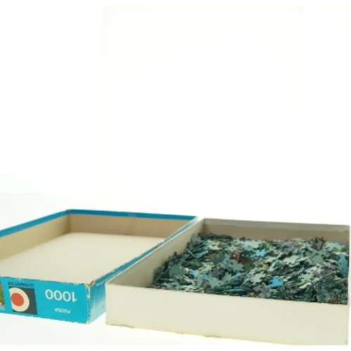 Brugt 1000-brikker puslespil