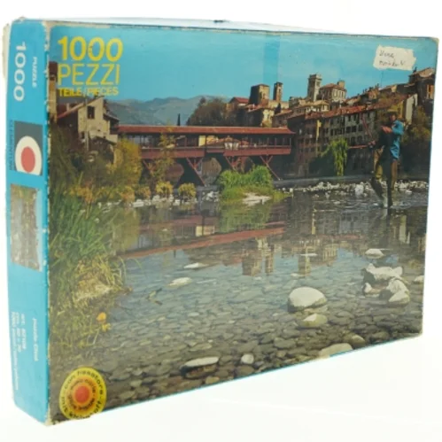 Brugt 1000-brikker puslespil