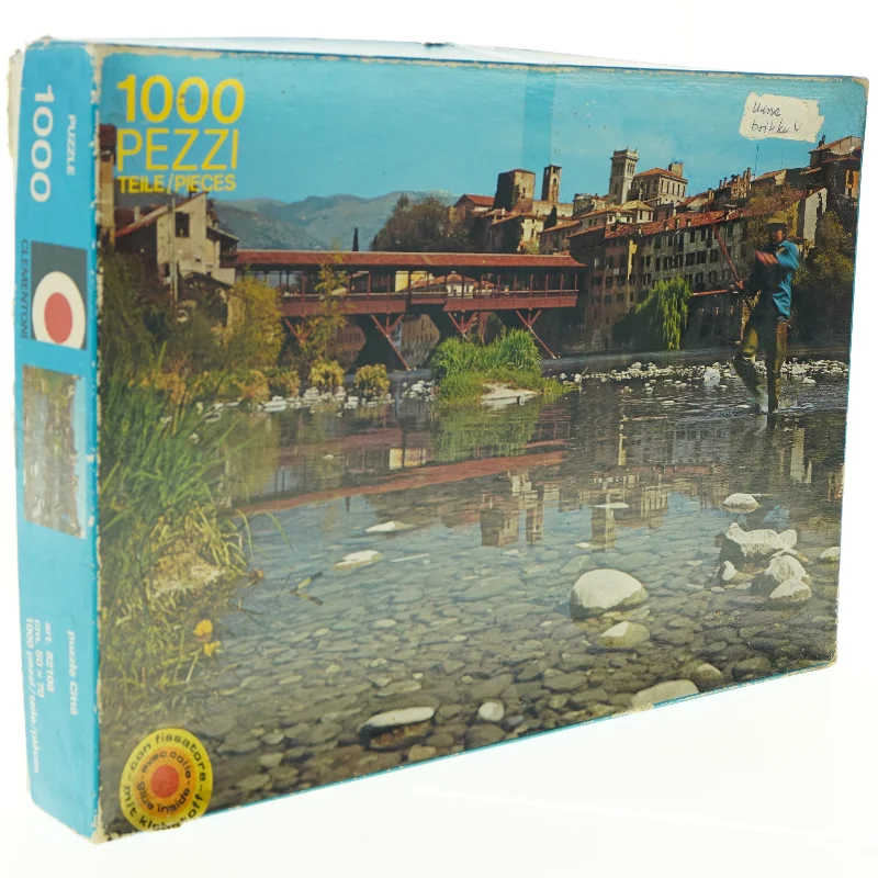Brugt 1000-brikker puslespil