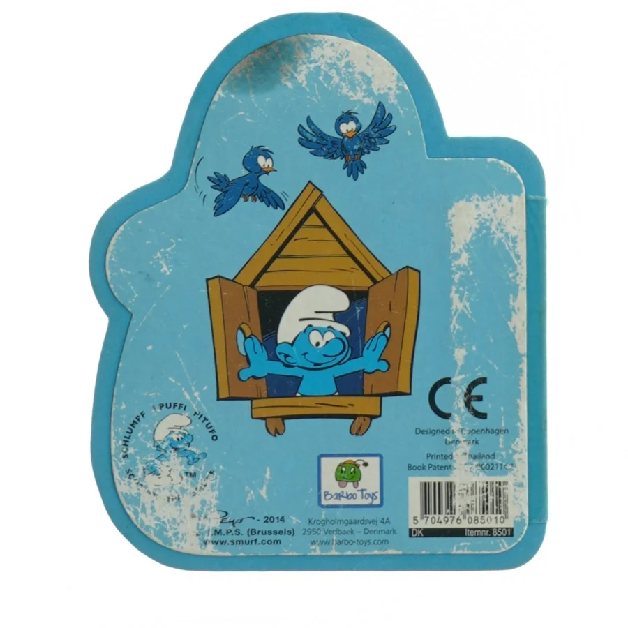 Børnebog fra Smølfer (str. 14 x 11 cm)