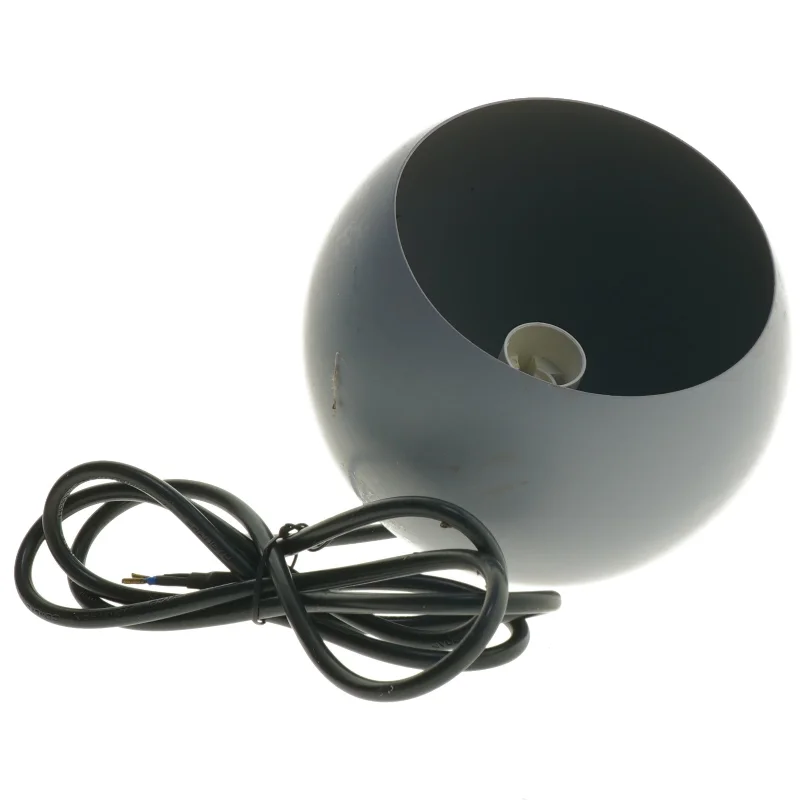 Retro Grå pendel lampe (str. 14x14 cm)