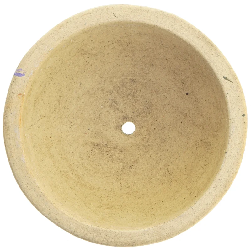 Keramisk kiki udendørskrukke med drænhul (str. Ø 27 cm)