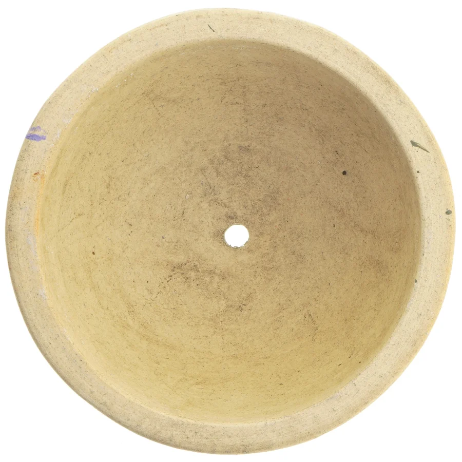 Keramisk kiki udendørskrukke med drænhul (str. Ø 27 cm)