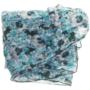 Blomsterprint tørklæde (str. 42x180 cm)