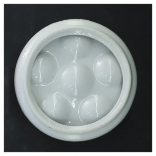 Snegle tallerken ai porcelæn (str. Ø 14 cm)