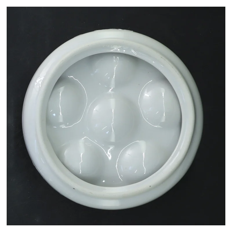 Snegle tallerken ai porcelæn (str. Ø 14 cm)