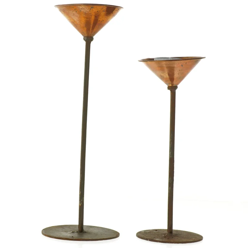 Lysestager (str. 26 cm. 20 cm)