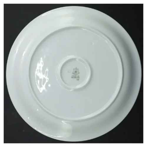 Blå kornblomst Porcelænstallerken med blomstermotiv, Demeter fra B&G (str. Ø. 25 cm)