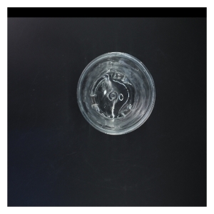 Glasurtepotte med underskål (str. Ø 15 cm)