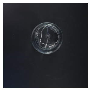 Glasurtepotte med underskål (str. Ø 15 cm)