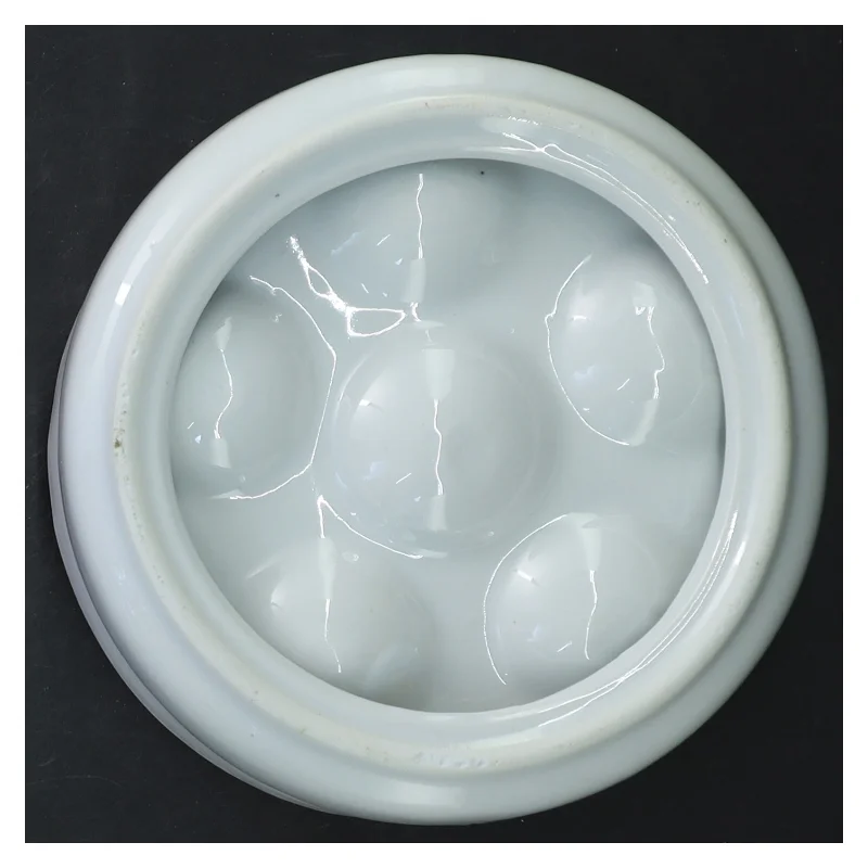 Snegle tallerken ai porcelæn (str. Ø 14 cm) fra JIE