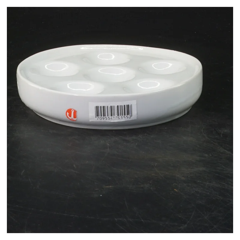 Snegle tallerken ai porcelæn (str. Ø 14 cm) fra JIE