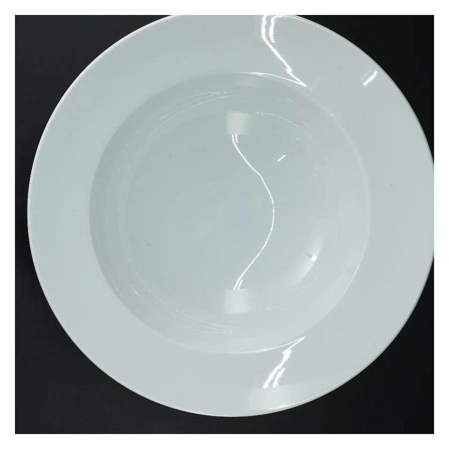 Stor hvid porcelænsskål fra Thomas (str. Ø 32 cm)