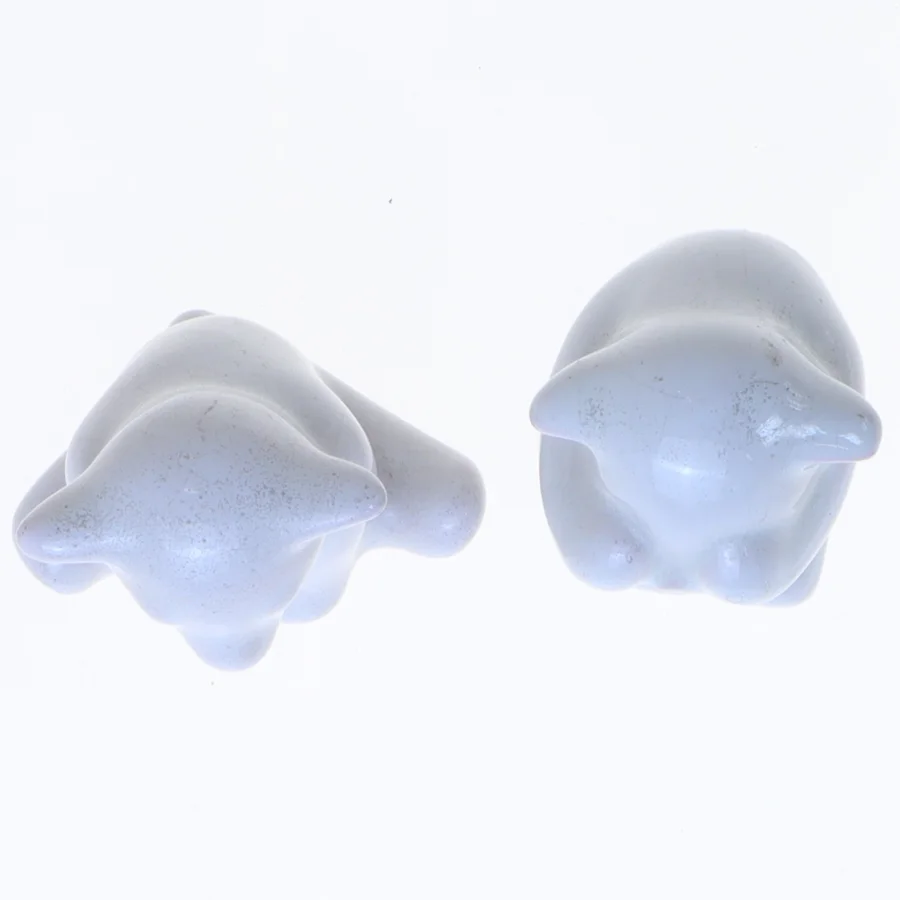 Keramiske figurer, sæt af to fra L. Hjorth (str. 5 cm)