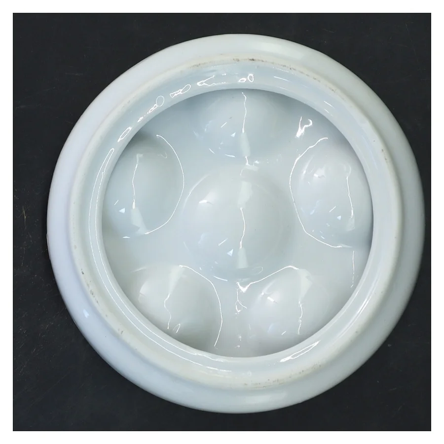 Snegle tallerken ai porcelæn (str. Ø 14x3 cm)