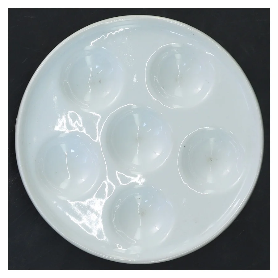 Snegle tallerken ai porcelæn (str. Ø 14x3 cm)